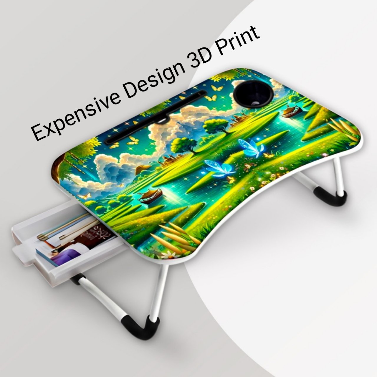 Foldable Printed Laptop Table