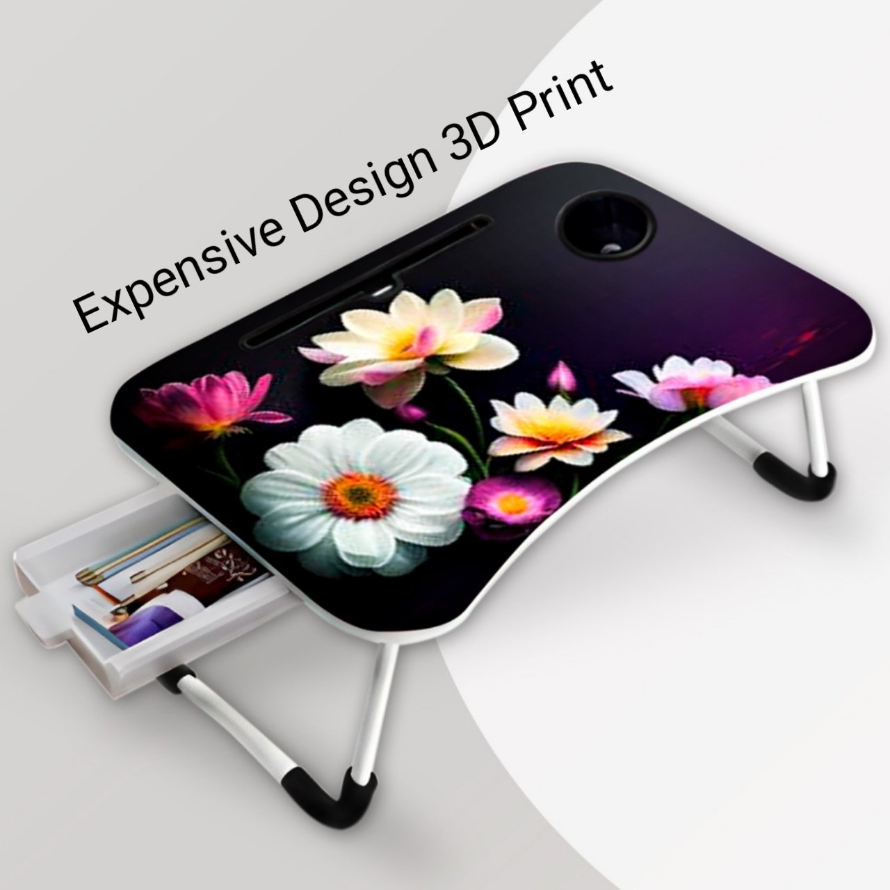 Foldable Printed Laptop Table